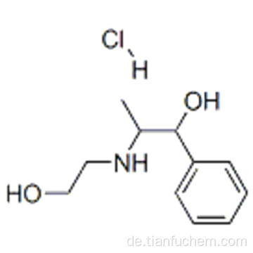 Benzolmethanol, a- [1 - [(2-Hydroxyethyl) amino] ethyl] -, Hydrochlorid (1: 1) CAS 63991-20-8